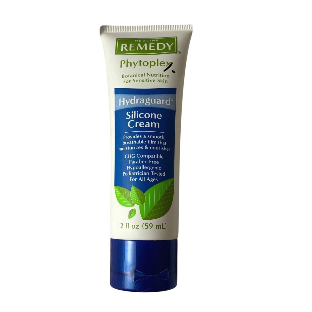 Medline Remedy Phytoplex Hydraguard Silicone Cream 2oz Sensitive Skin MSC092532
